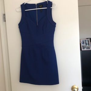 Laundry by Shelli Segal blue mini dress